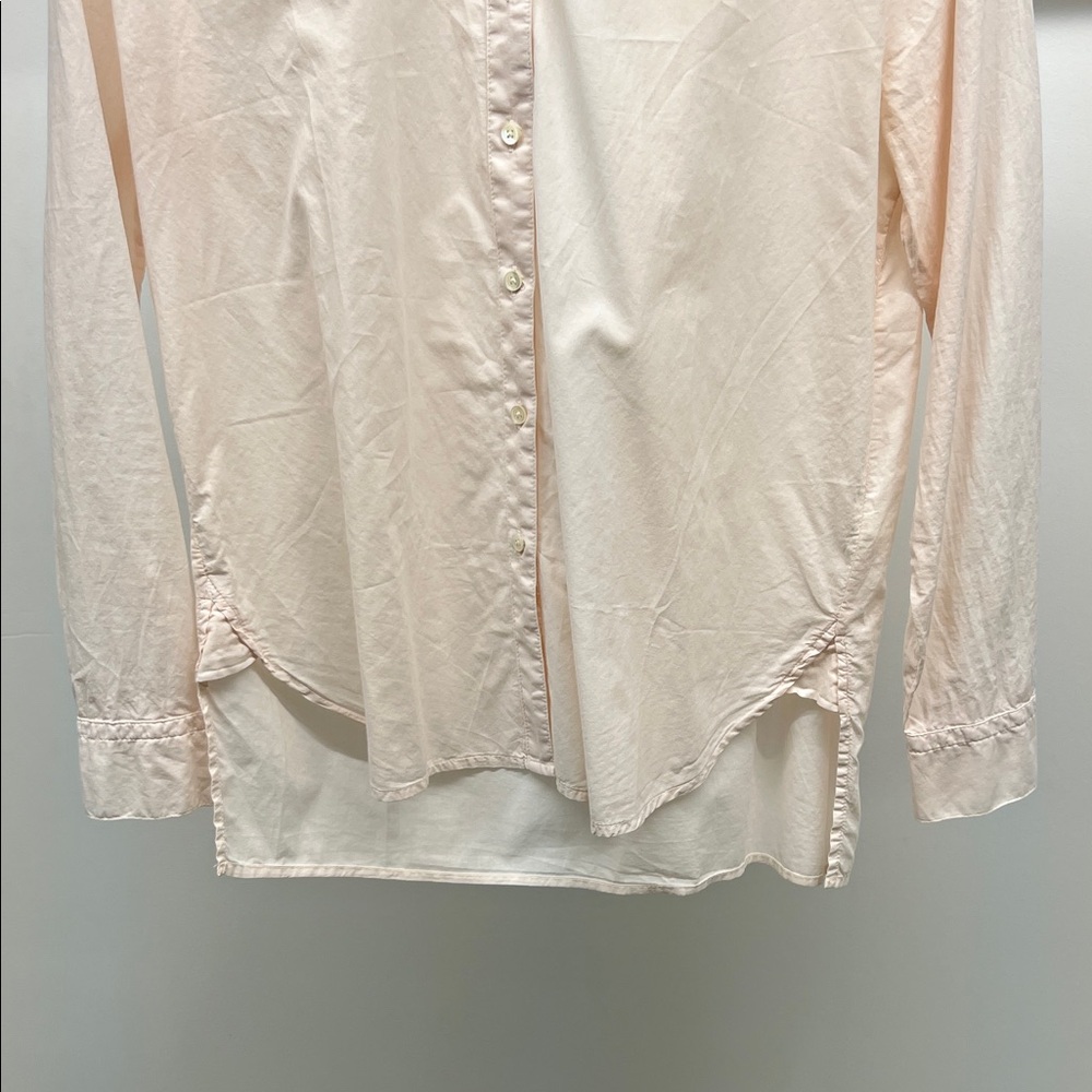James Perse Light Pink Button Up - Picture 3 of 5